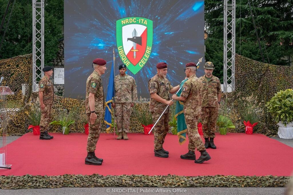 The Deputy Chief of Army General Staff attended Change of Command Ceremony at NATO Rapid Deployable Corps Italy (NRDC-ITA) The Deputy Chief of Army General Staff attended Change of Command Ceremony at NATO Rapid Deployable Corps Italy (NRDC-ITA)