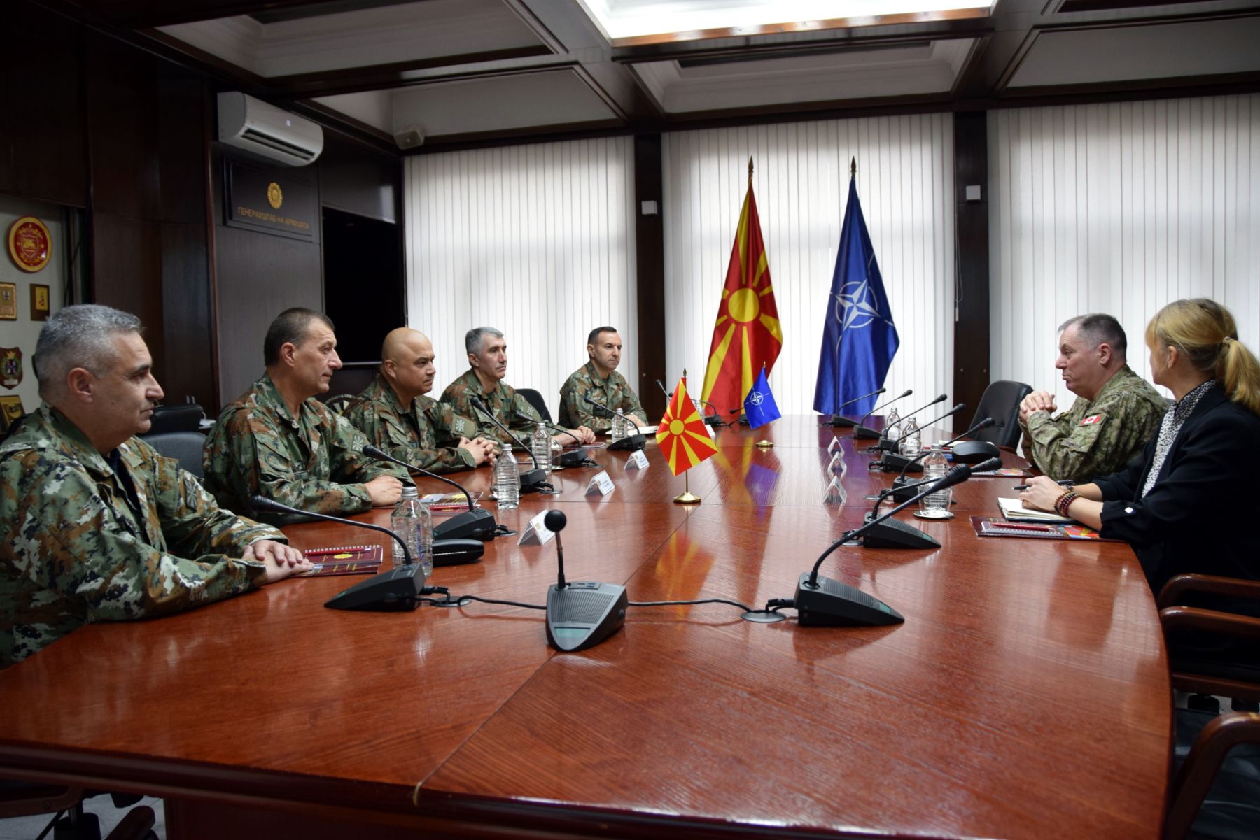 Посета на Армијата од страна на заменик-командантот на НАТО Здружената команда во Неапол