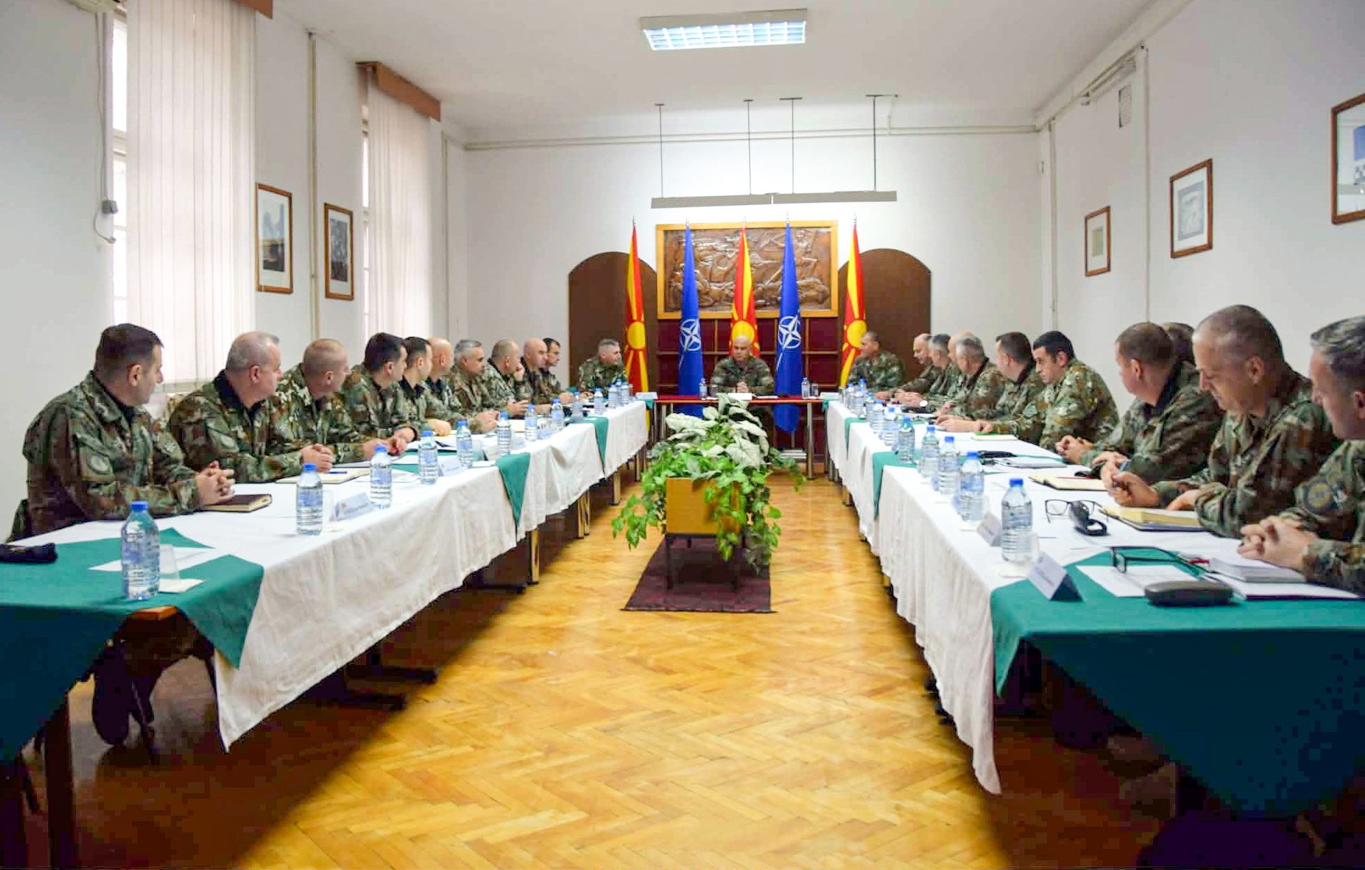 Годишно реферирање за состојбата на борбената готовност на командите и единиците на Армијата