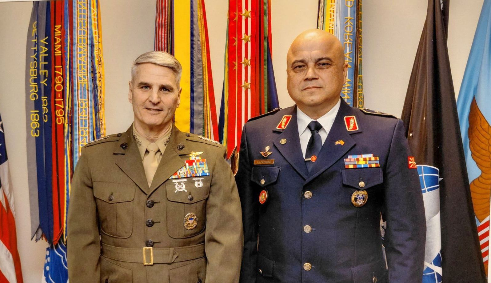 Началникот на Генералштабот на Армијата се сретна со заменик-претседавачот на Здружениот Генералштаб на Вооружените сили на САД