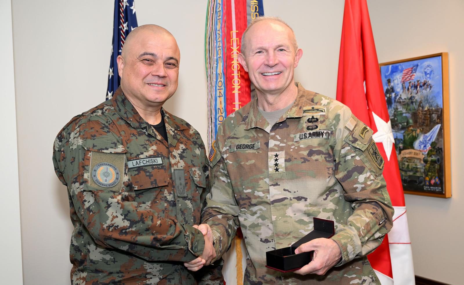 Началникот на Генералштабот на Армијата ја заокружи посетата на ВС на САД  со средби со високи воени претставници во Пентагон, Вашингтон