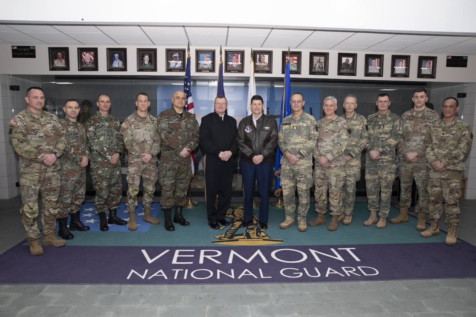 Началникот на Генералштабот на Армијата присуствуваше на примопредавањето на должноста командант на Националната Гарда на Вермонт