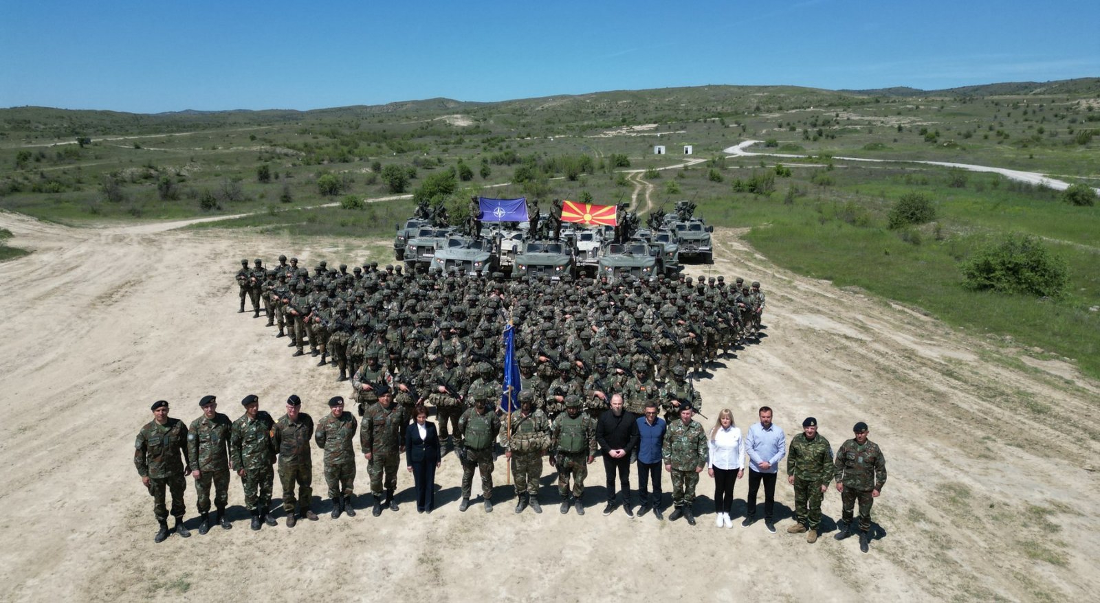 Одржан Денот за високи гости на вежбата „БЛЕСОК 26“