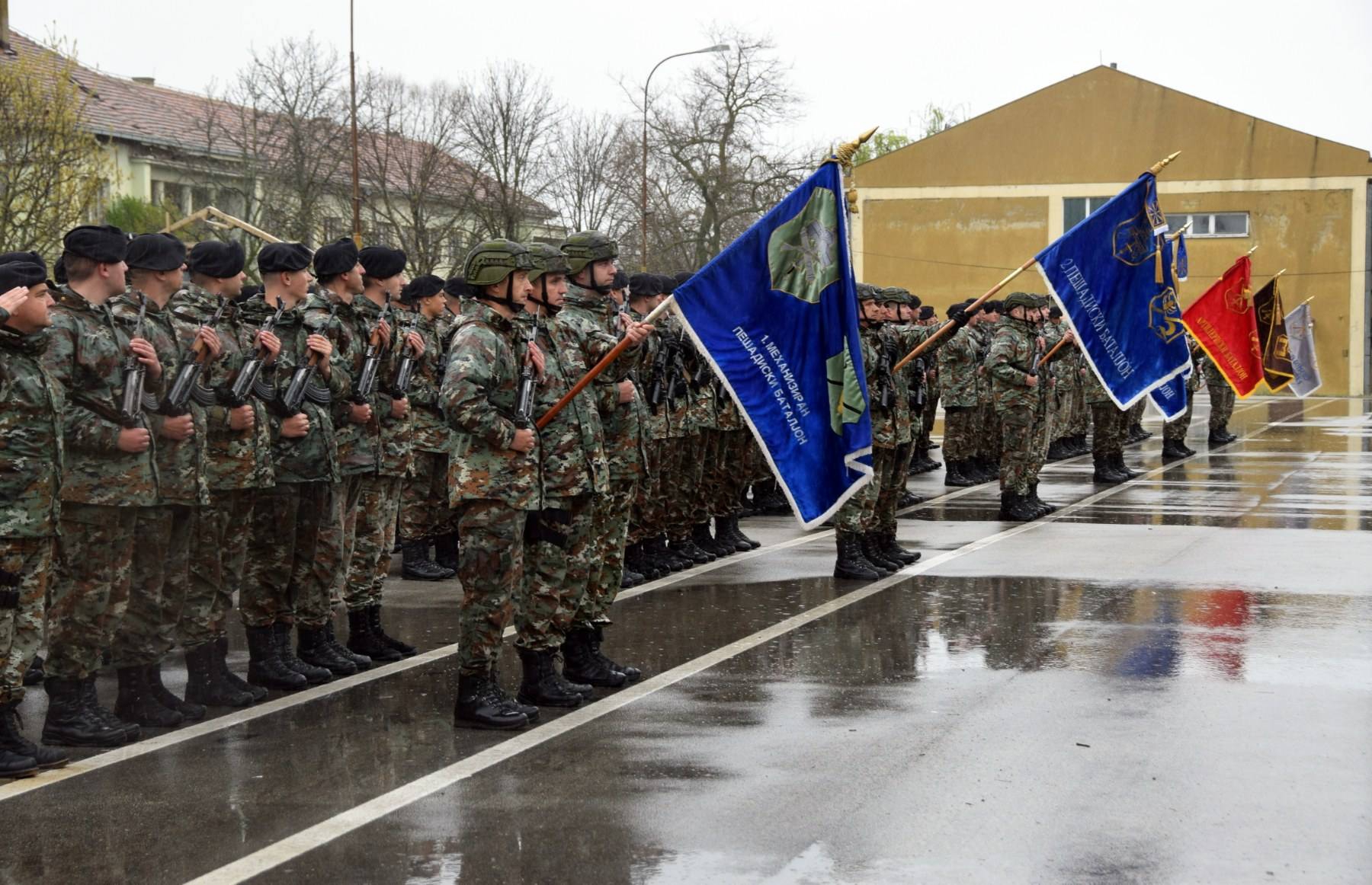 ОДБЕЛЕЖАН ДЕНОТ НА ПРВАТА ПЕШАДИСКА БРИГАДА