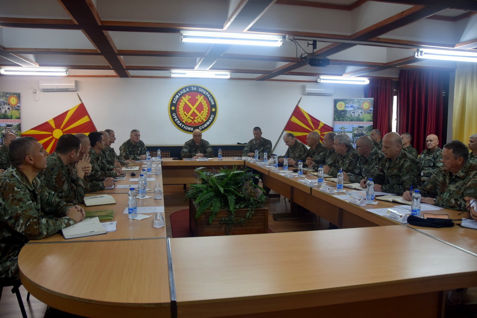 Брифинг за подготвеност на вежбата „Блесок 26“